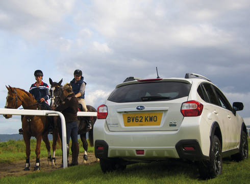 Subaru XV at Attington Stud