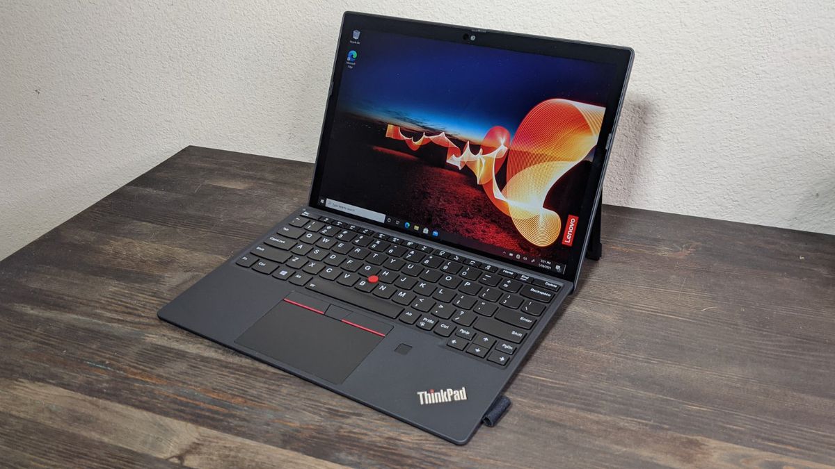 Lenovo Thinkpad X Detachable Hands On Meet The New Surface Pro Killer Laptop Mag