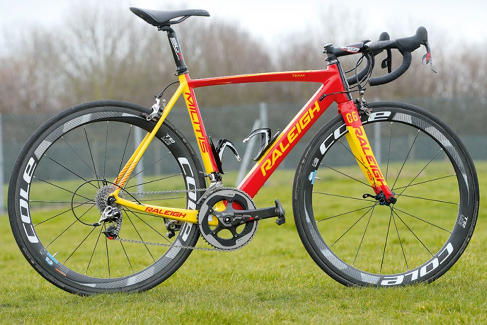 Ian Wilkinson s Raleigh Militis Team bike Cycling Weekly