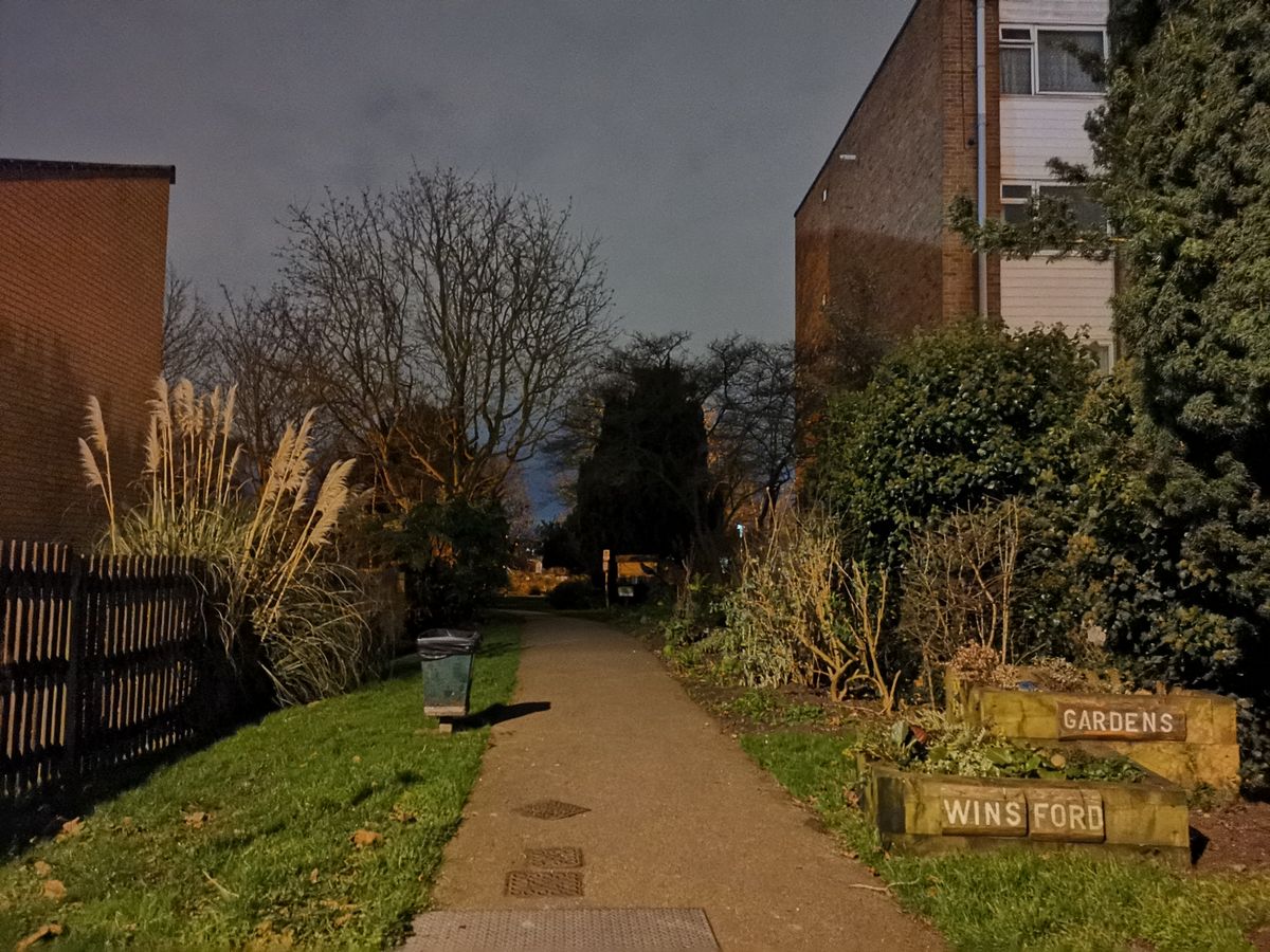 The handheld night mode can make virtually any dark scene look bright and clear.