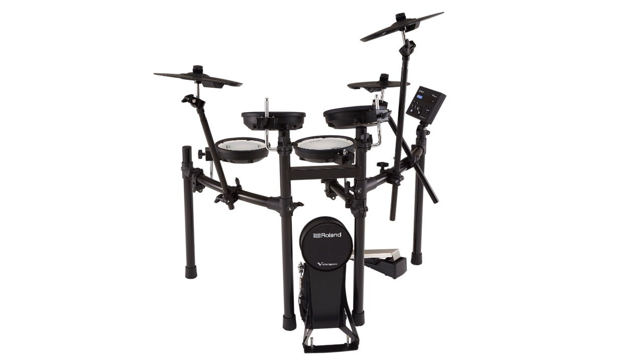 Rear shot of Roland TD-07KV
