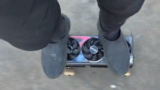 RTX 4090 skateboard