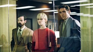 Scott McNairy, Mackenzie Davis and Lee Pace in Halt and Catch Fire