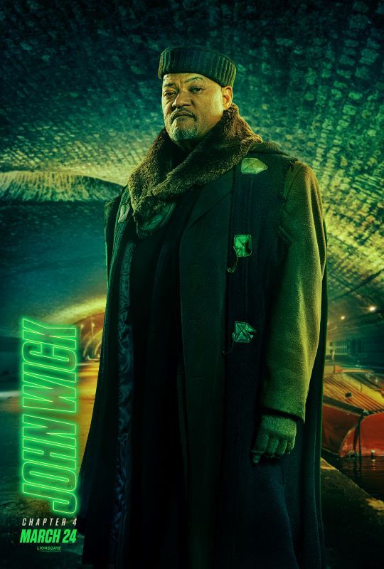 Laurence Fishburne in John Wick: Chapter 4