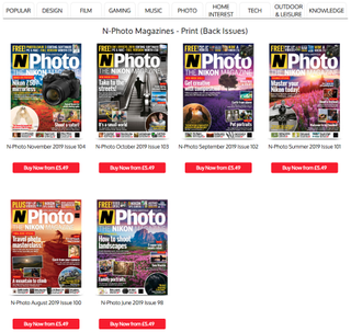Back issues of N-Photo are available online