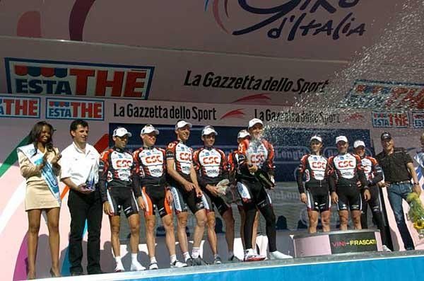 The winning team
