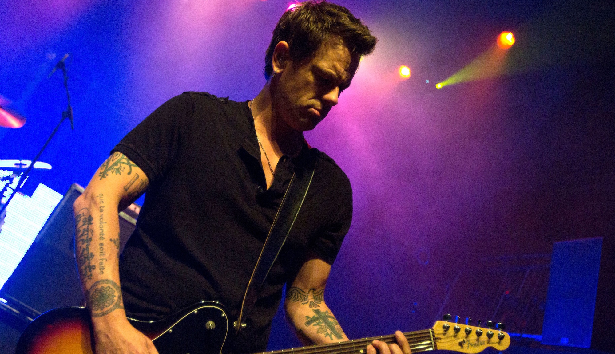 Peter Klett of Candlebox performs at The Emerald Theater in Mt Clemens, Michigan on August 18, 2011