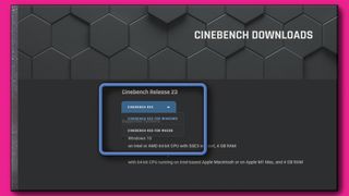 Screenshots of CPU benchmarks