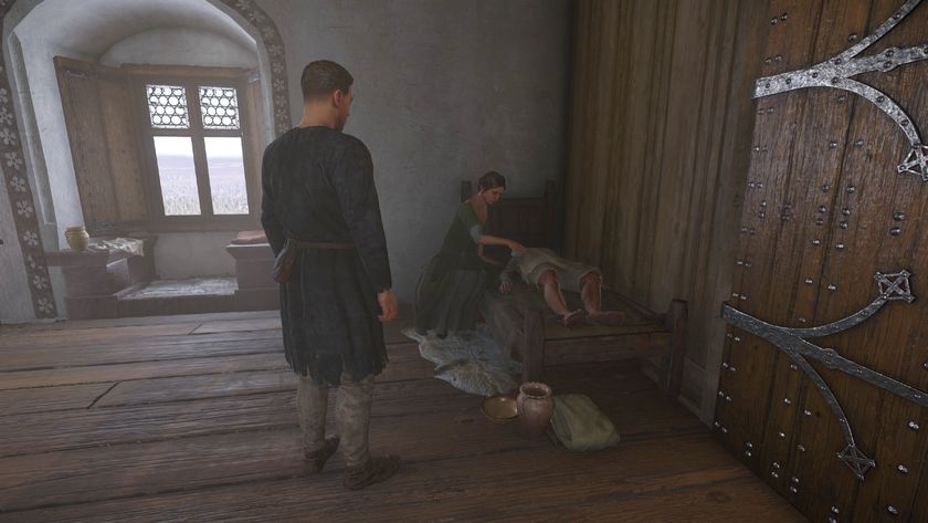 KCD 2 Captain Thomas lying on a bed