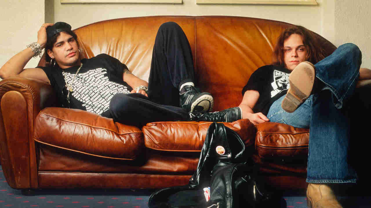 Slash and Eric Dover of Slash&amp;rsquo;s Snakepit in 1995
