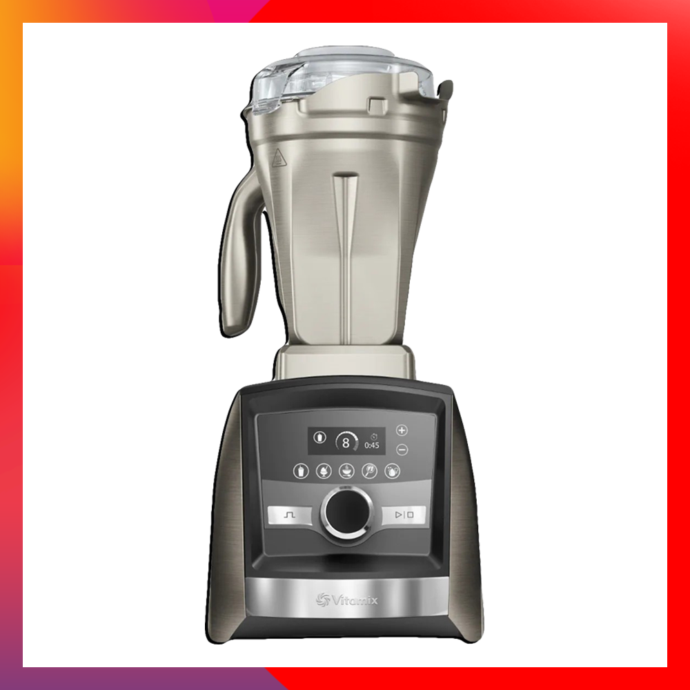 Vitamix Ascent A3500 BPA-Free Brushed Stainless Steel Blender + Reviews