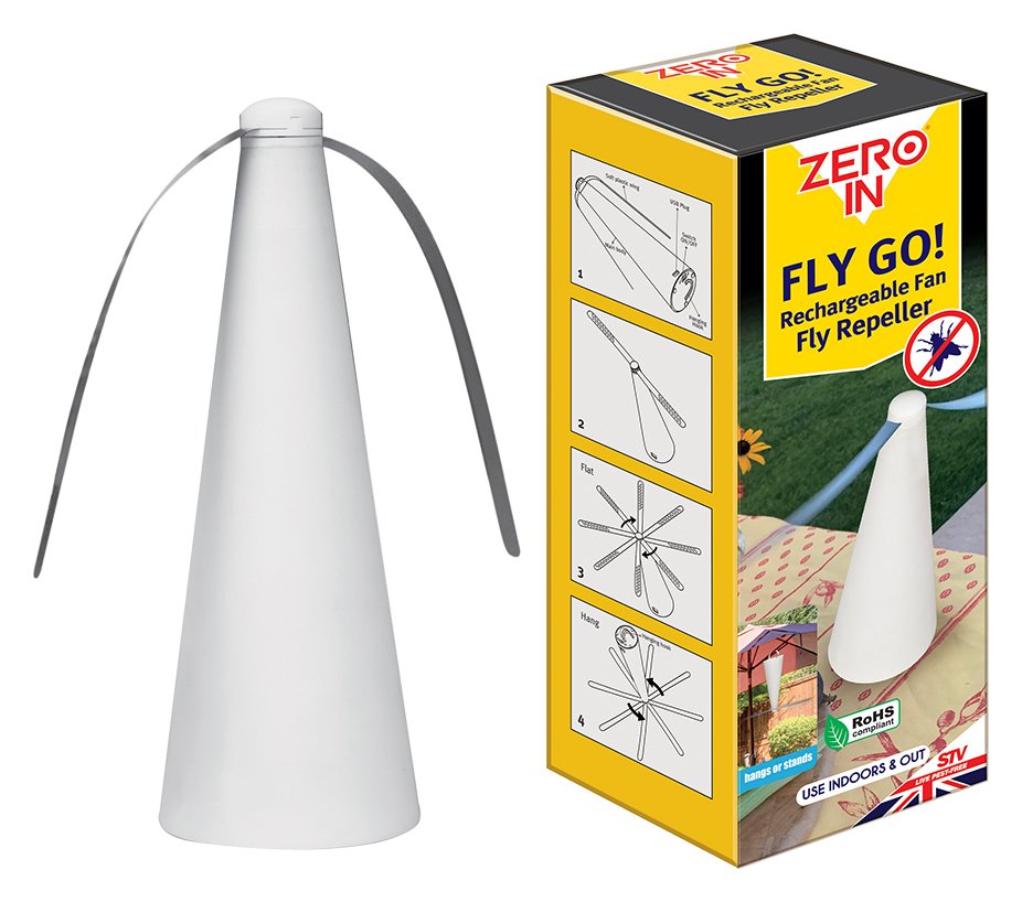 Zero in Fly Go Usb Rechargeable Fan Repeller