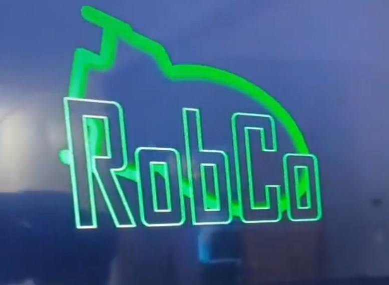 Écran de démarrage RobCo