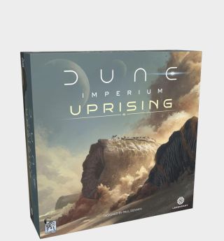 Dune: Imperium - Uprising box on a plain background