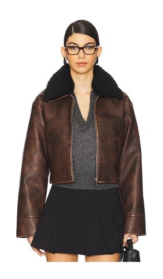 Lexi Faux Leather Jacket