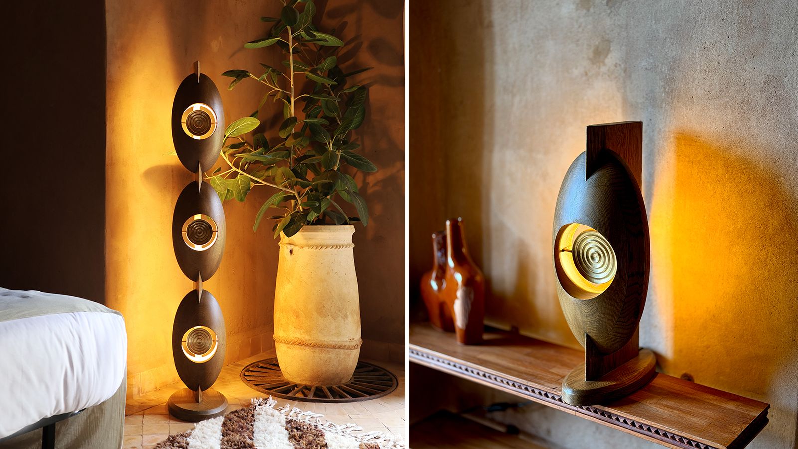 Salù Iwadi Studio’s Gèlèdé Lamp Collection shapes light through lineage and form