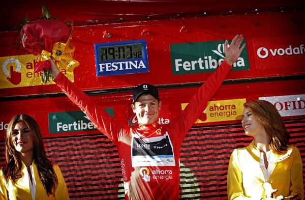The Leopard Trek team finished with Fuglsang first, so he gets to wear red.
