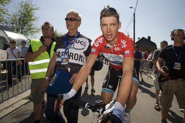 Tony Martin (Omega Pharma-QuickStep) after the finish
