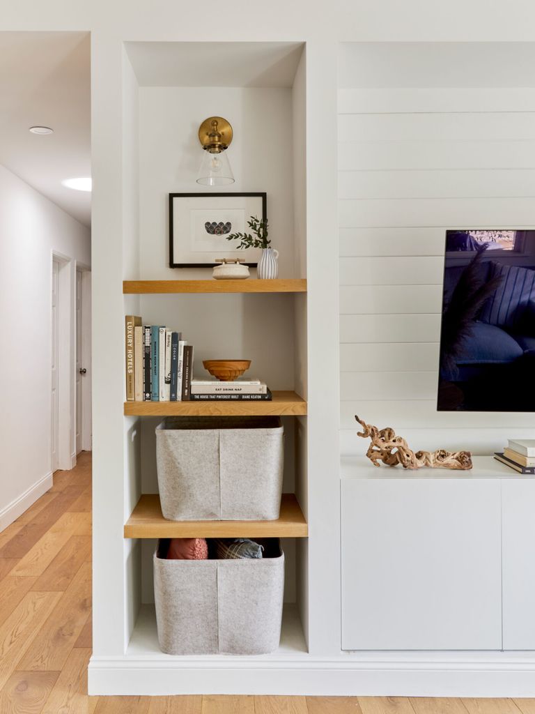 IKEA entertainment center hacks Livingetc