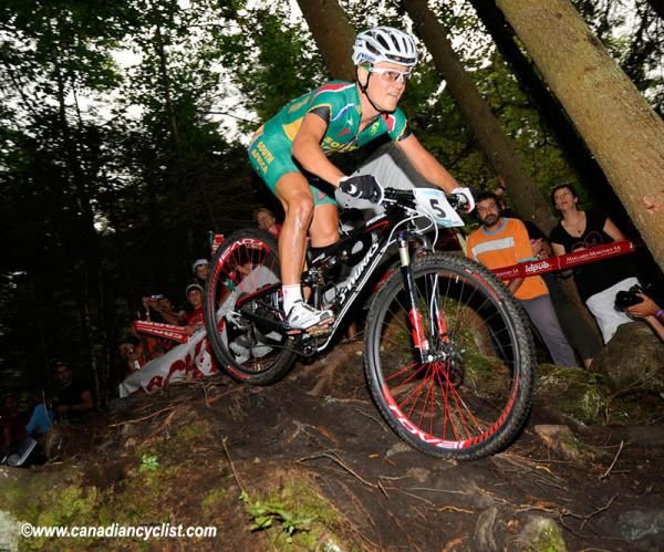 Burry Stander (South Africa) had a mechanical