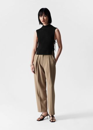 Tailored Tapered Trousers