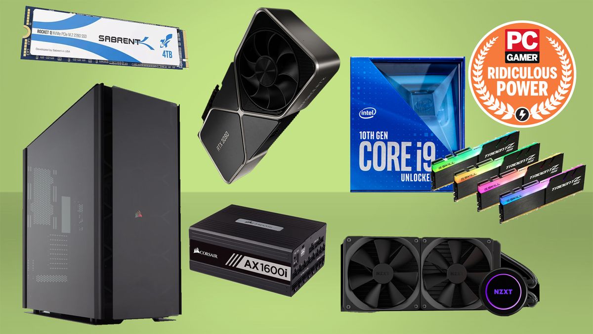 Extreme Gaming Pc Build 21 Pc Gamer