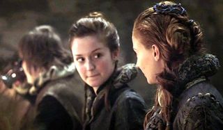 Jeyne Poole and Sansa Stark on HBO's Game Of Thrones