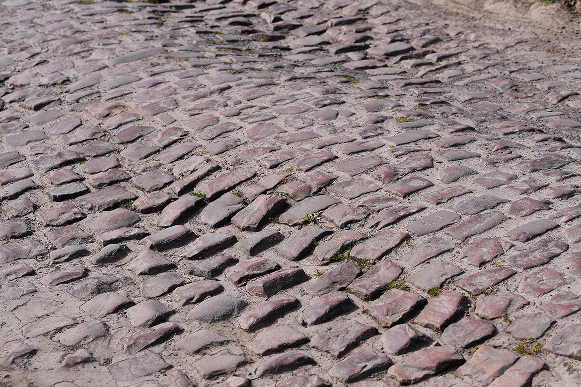The cobbles of Paris-Roubaix