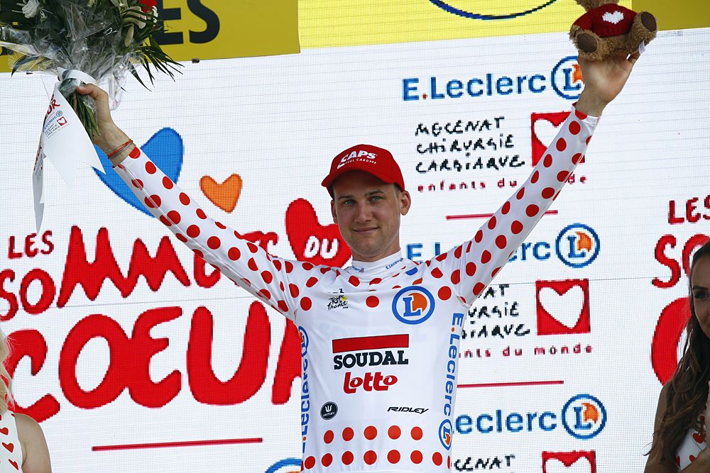 Tim Wellens mountains jersey