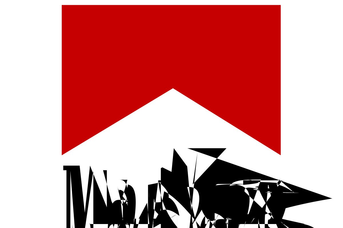 Glitched Logos - Marlboro