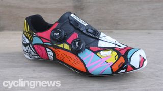 Custom Suplest Edge+ Pro cycling shoes by Hasie and the Robots