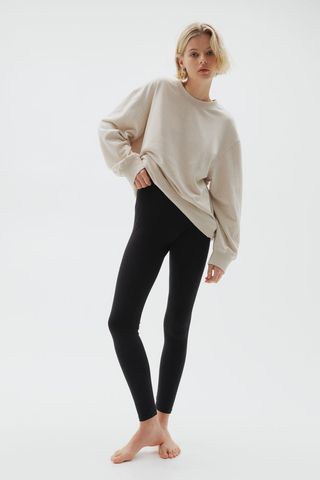 Cotton Jersey Leggings