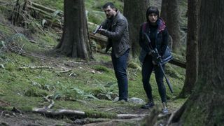 The Night Agent's killer couple Ellen and Dale go shooting in the woods