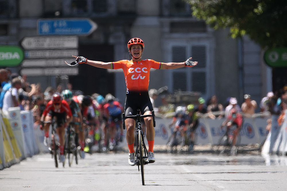 Marianne Vos (CCC-Liv) wins 2019 La Course by Le Tour de France