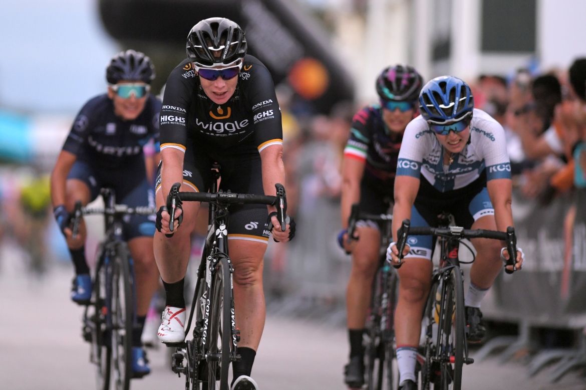 Kirsten Wild (Wiggle High5) was second