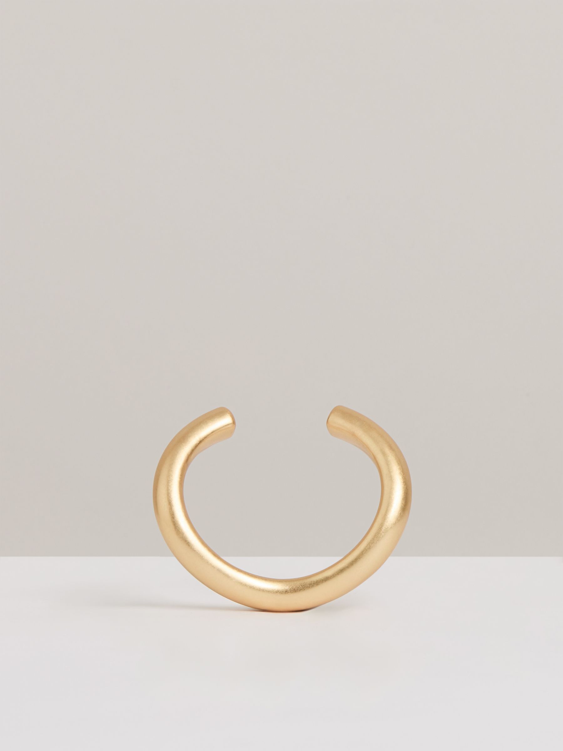 Wave Cuff in Gold Tone
