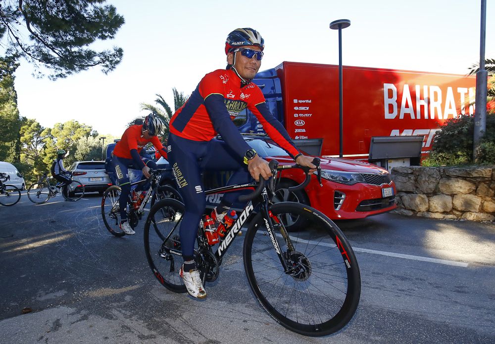 Yukiya Arashiro on the road for another year with Bahrain-merida