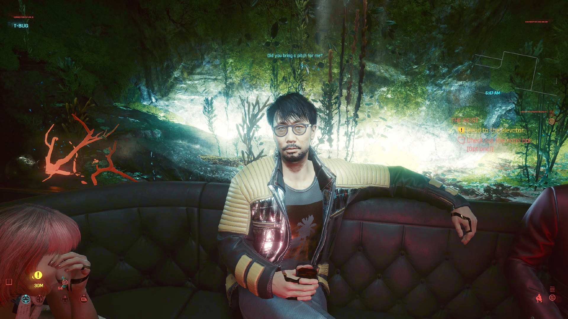 Hideo Kojima makes a cameo appearance in Cyberpunk 2077