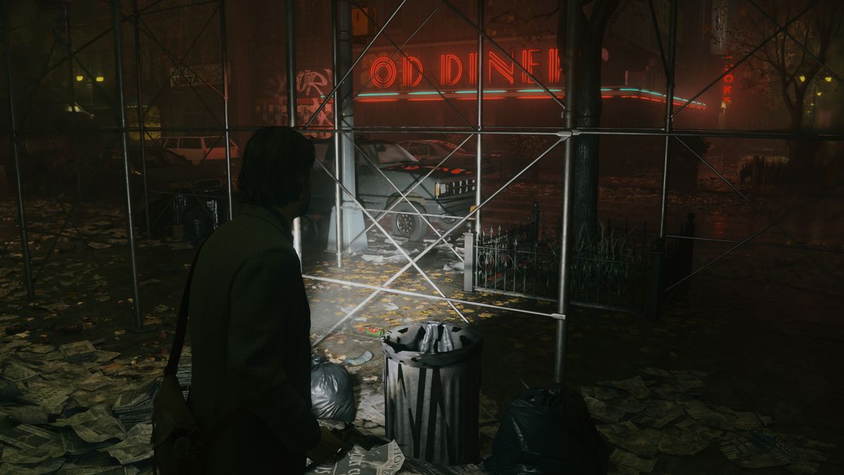 Alan Wake 2 image fidelity comparison screenshots