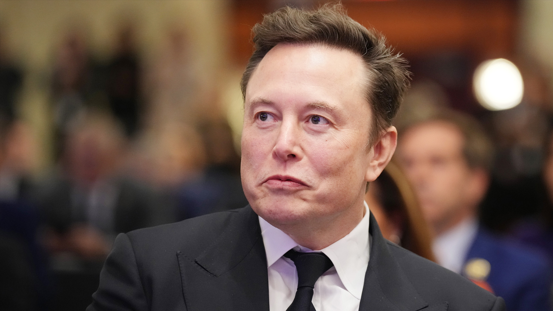 Elon Musk at Republican Conference meeting.