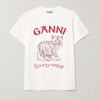 Ganni Printed T-Shirt