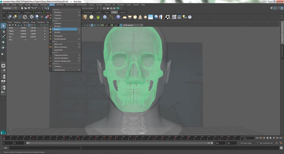 Simulate a Ghost Rider transformation | Creative Bloq