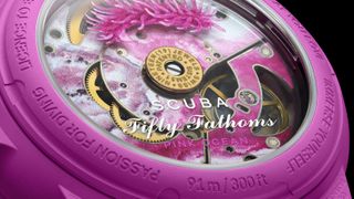 Swatch x Blancpain Fifty Fathoms 'Pink Ocean'