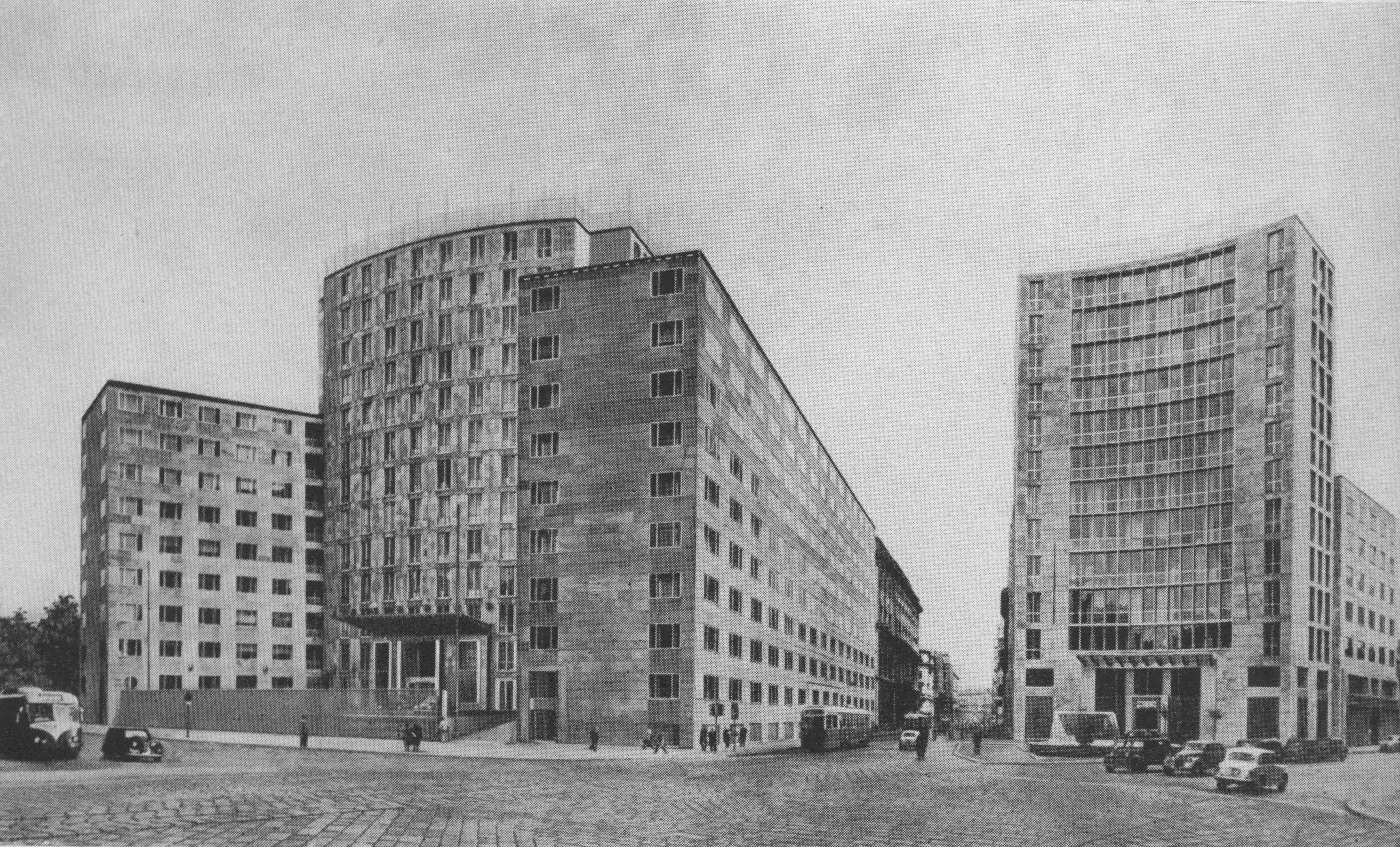 Montecatini building Milan by Gio Ponti