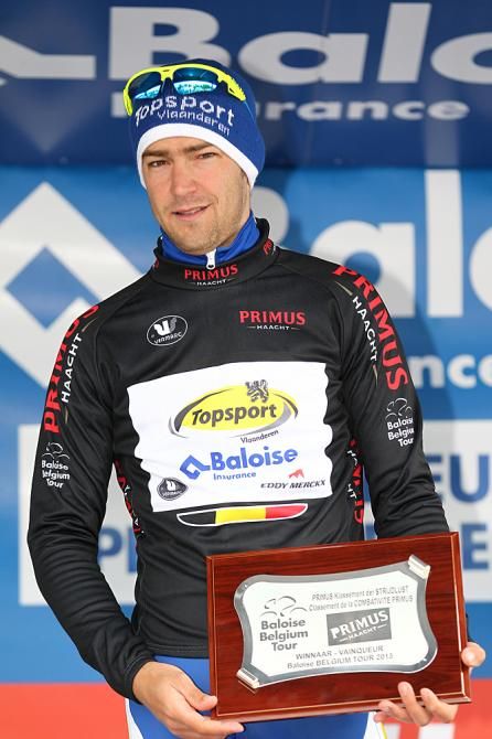Laurens De Vrees (Topsport) won the combativity prize