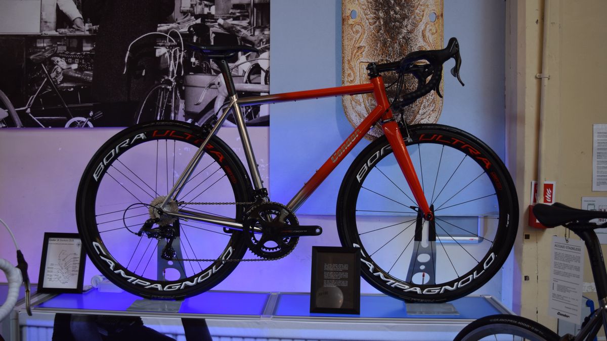 Legendary brand Condor Cycles had a large display at the show
