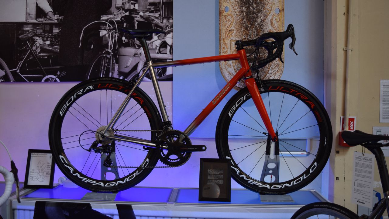 Legendary brand Condor Cycles had a large display at the show