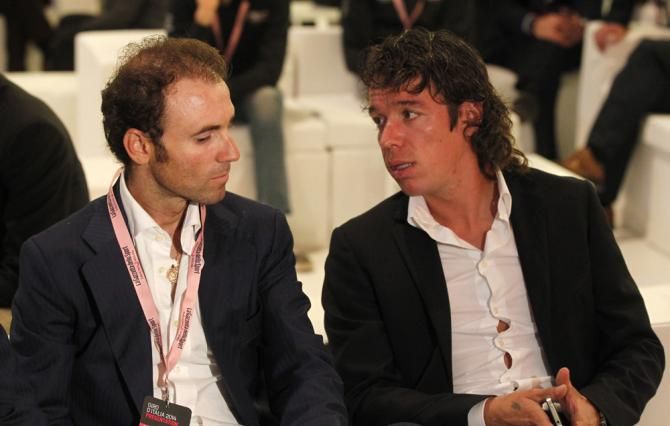 Alejandro Valverde and Rigoberto Uran