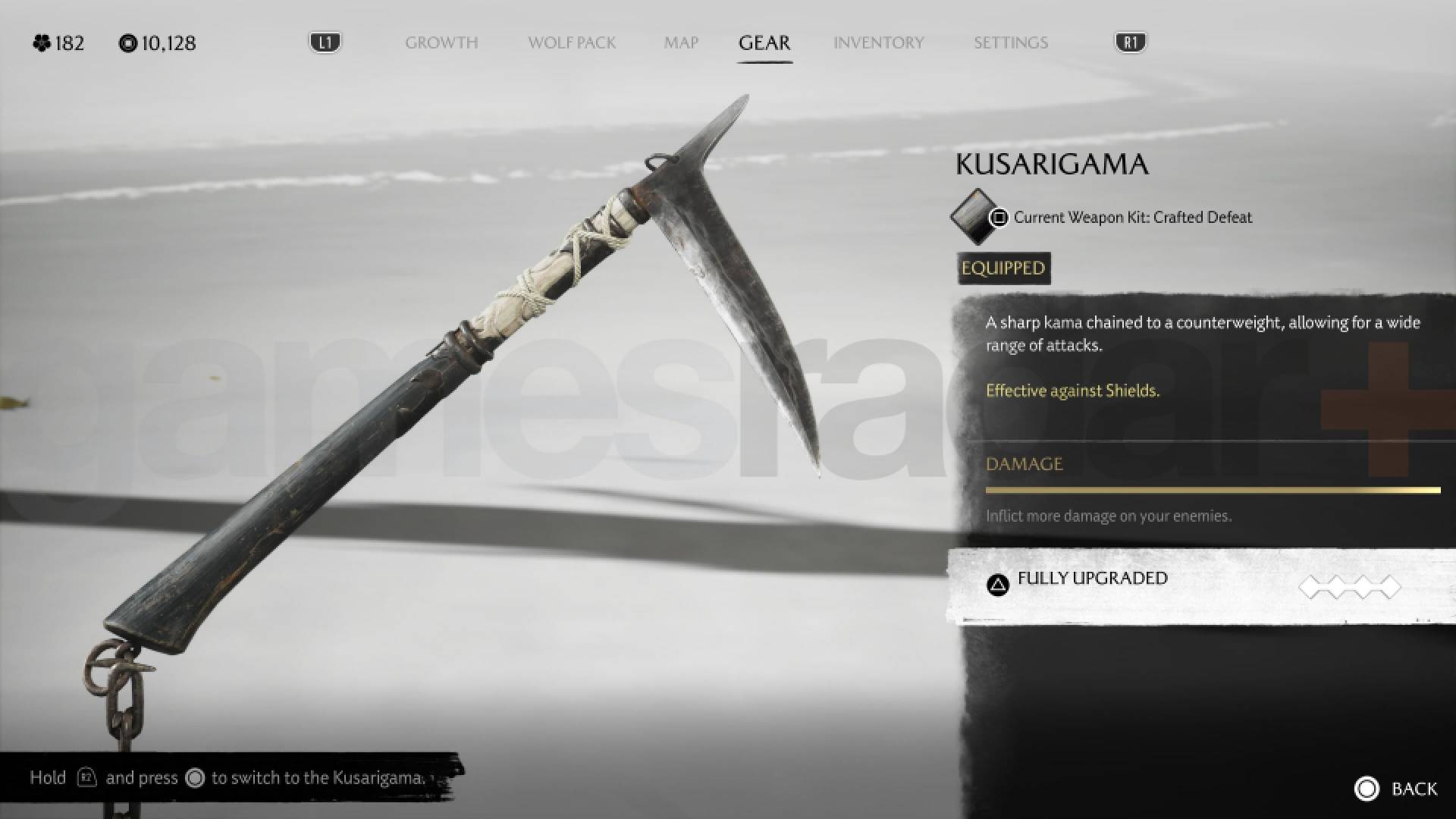 Ghost of Yotei weapons
