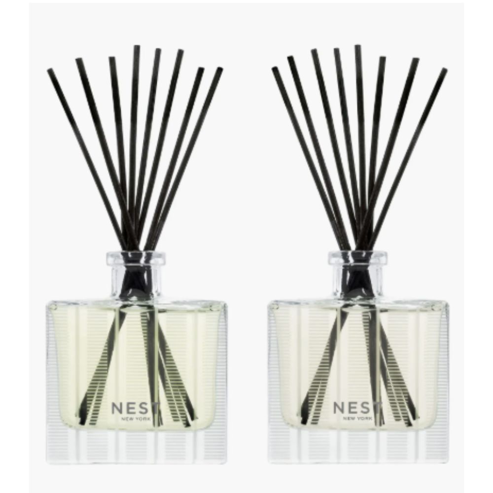 pair of Nest reed diffusers